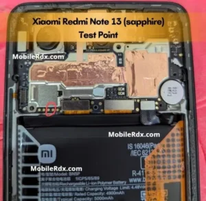 Xiaomi Redmi Note 13 Test Point