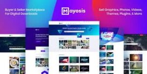 تنزيل قالب Mayosis 460 Digital Marketplace Theme1