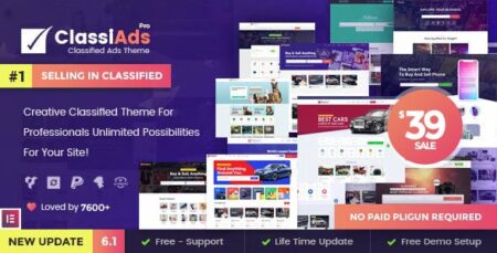 قالب Classiads 614 Classified Ads WordPress Theme